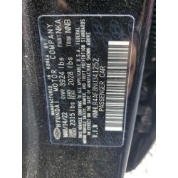 2022 HYUNDAI ELANTRA KMHLR4AF8NU341252 71610324