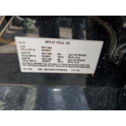 2023 TESLA MODEL Y 7SAYGDEE7PF685557 63211304